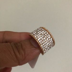 Last One🍁Rose Gold CZ Ring. Size: 6